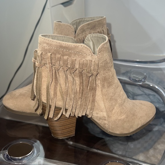 Tan Booties - Picture 2 of 2